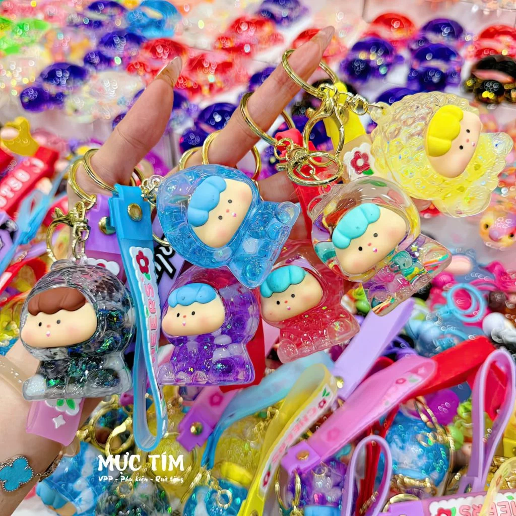 Móc khoá Moi nước mix màu