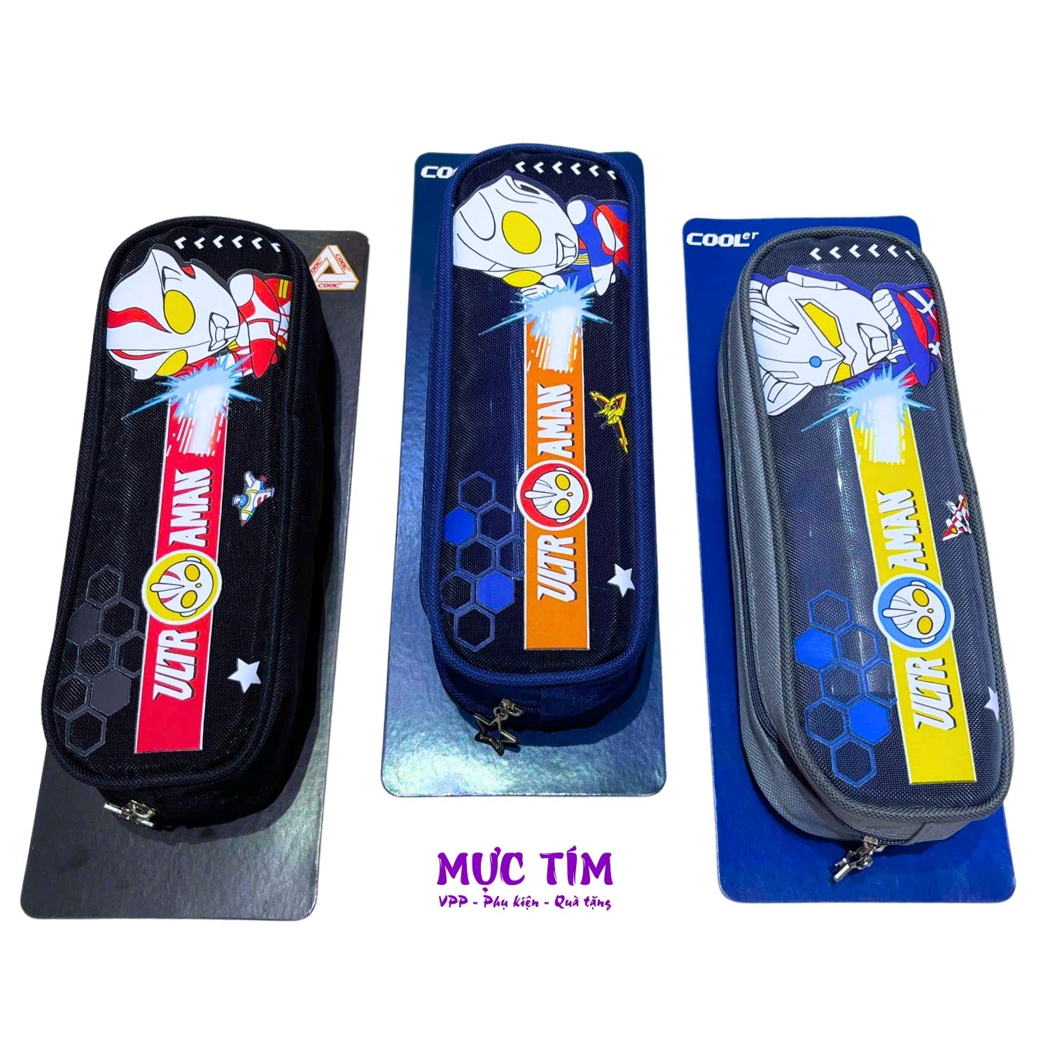 Bóp viết 6712 Xám/Xanh Đen/Đen