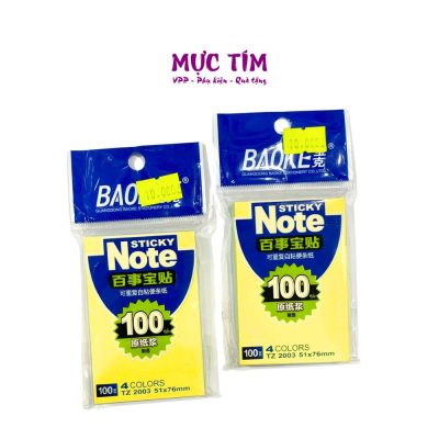 giấy nhớ, giấy ghi chú