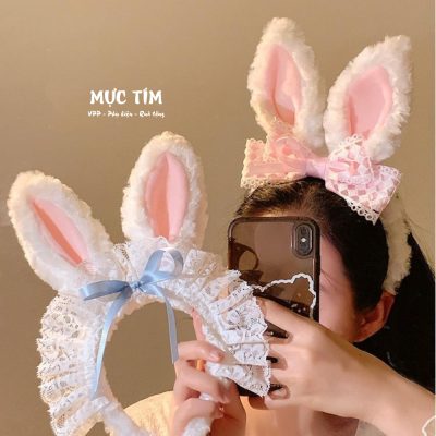 cài tóc thỏ