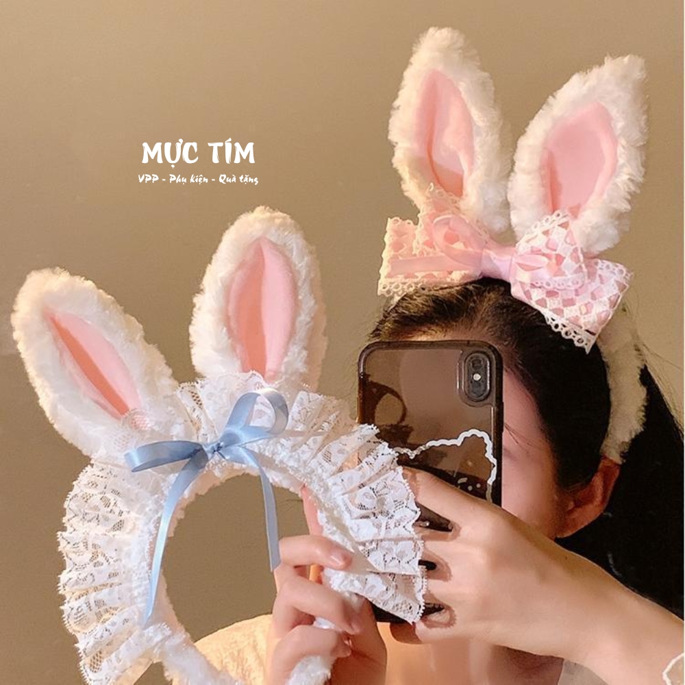 cài tóc thỏ