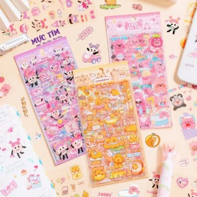 sticker trong 6 tấm