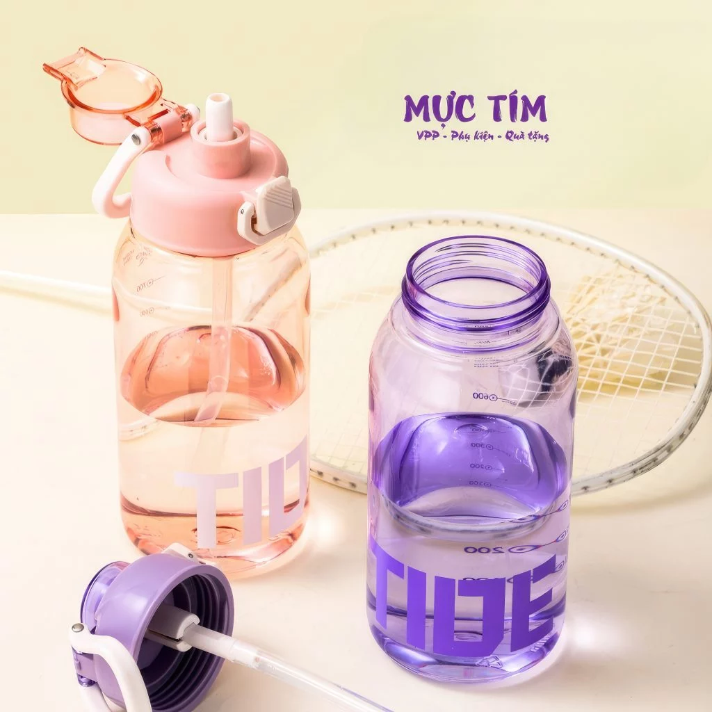 bình nước nhựa tide