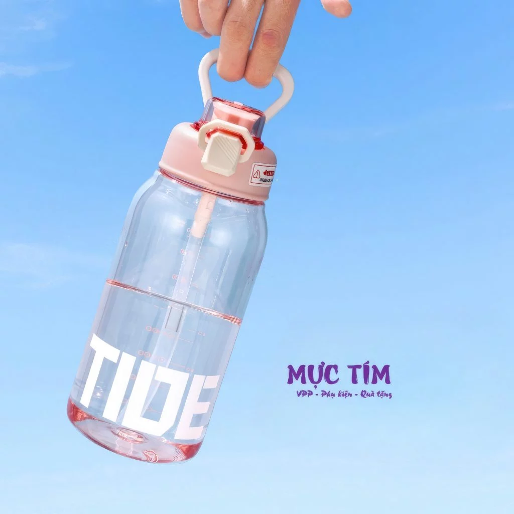 bình nước nhựa tide