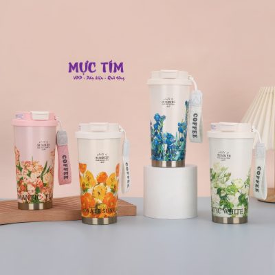 bình giữ nhiệt hoa
