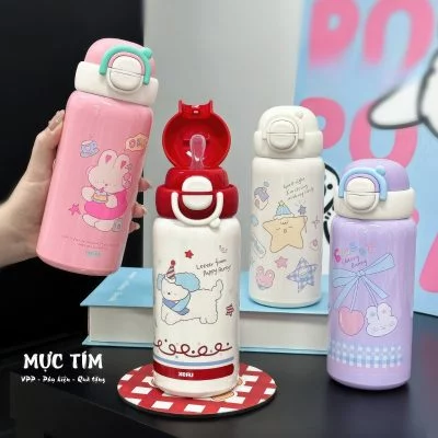 bình giữ nhiệt hình thú dễ thương