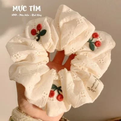 buộc tóc cherry