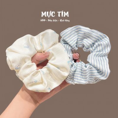 buộc tóc dễ thương