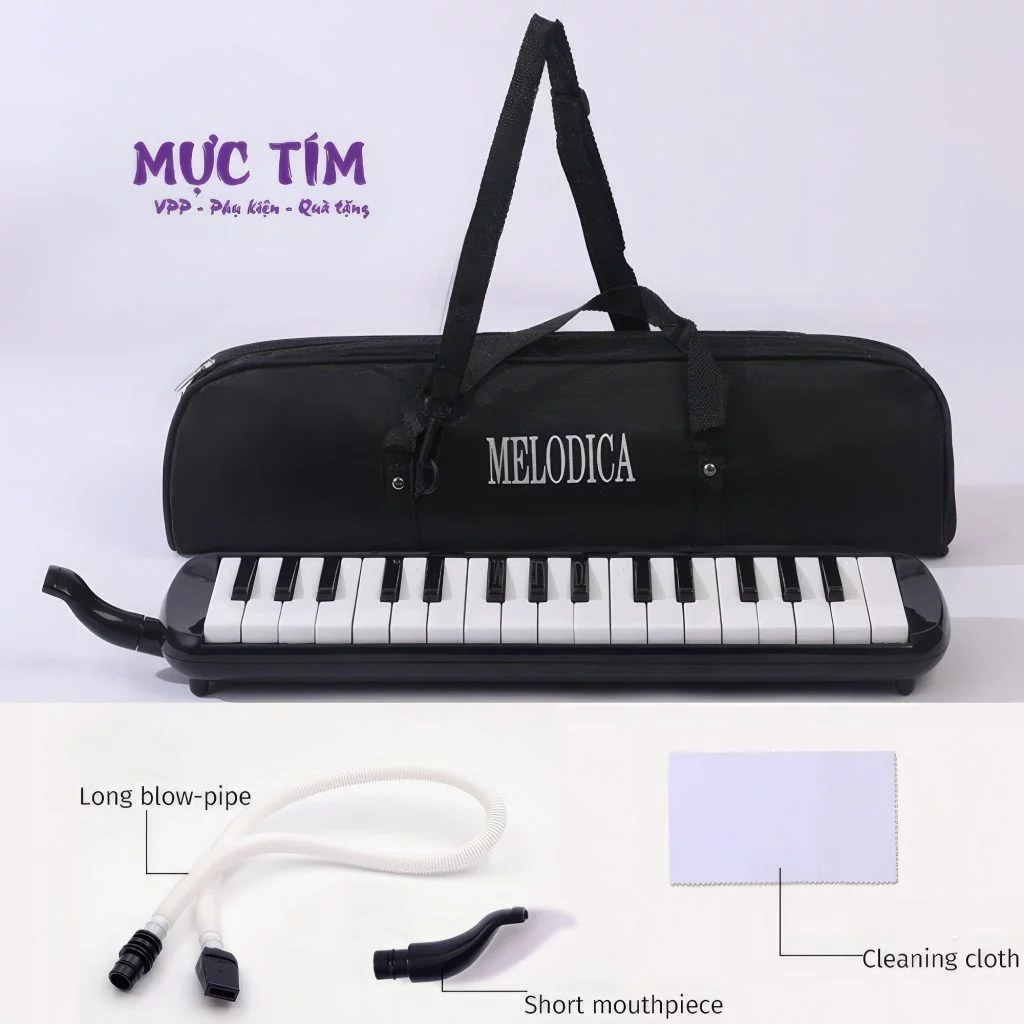 Đàn thổi Melodica loại 1 — Đen