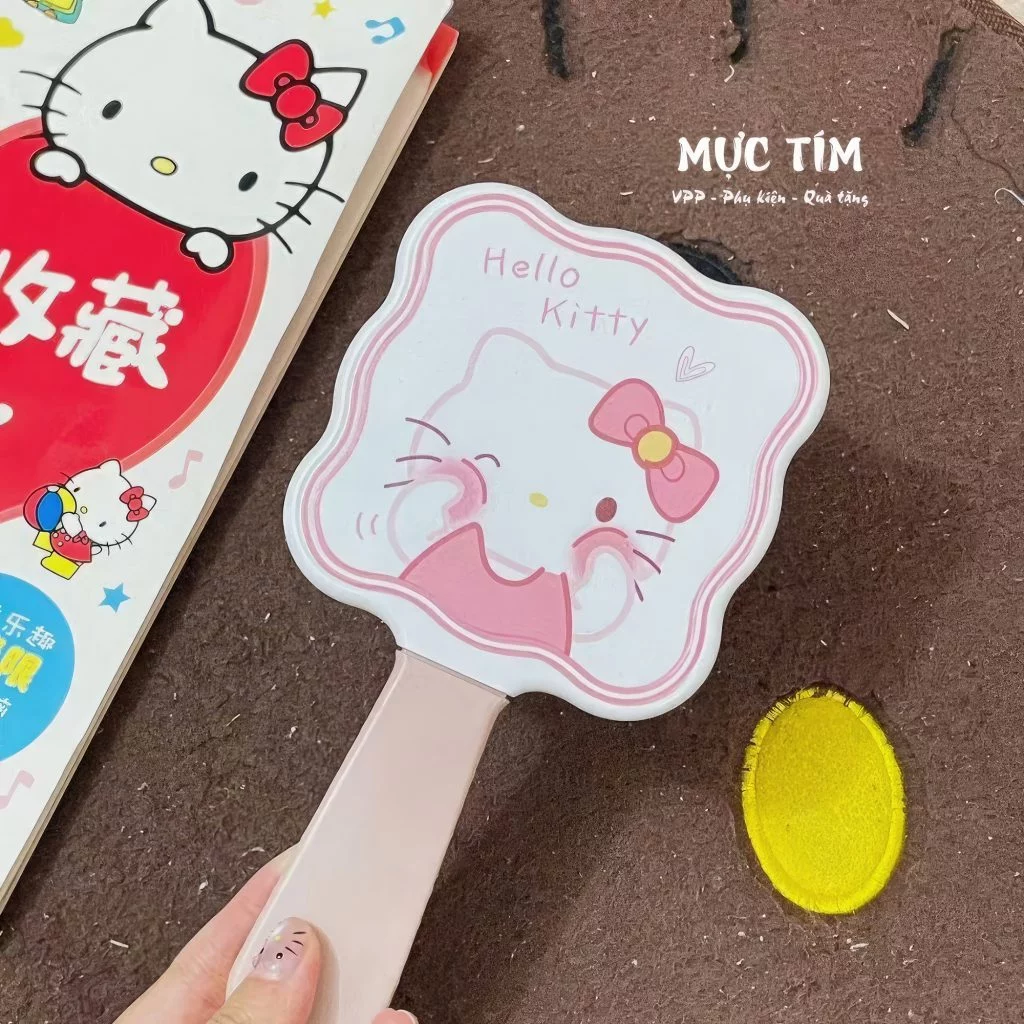 Gương cầm tay hoạt hình cute — Mẫu 2