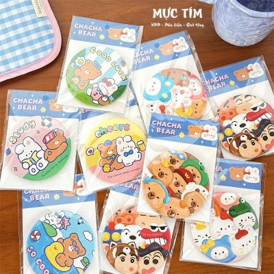 gương cầm tay mini cute
