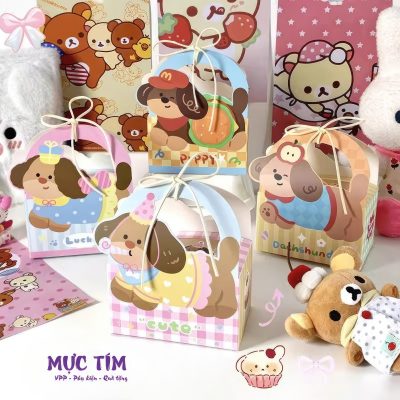 hộp quà xếp cute