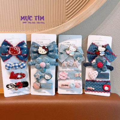 kẹp tóc hello kitty