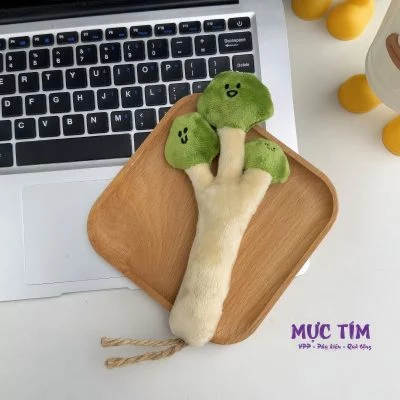 móc khóa bông cải