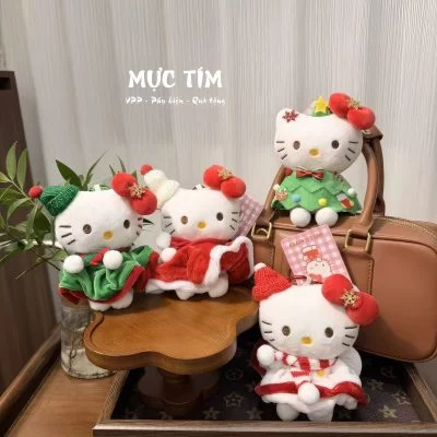 móc khóa hello kitty noel