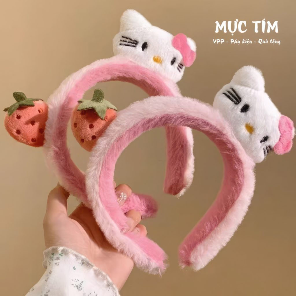 cài tóc kitty