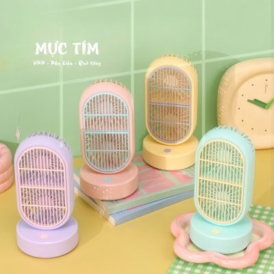 quạt sạc pin dễ thương