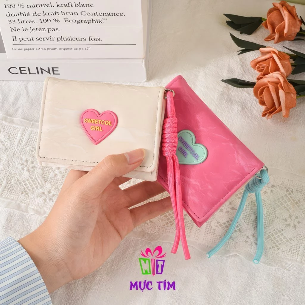ví tiền sweetcol girl