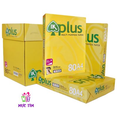 giấy a4 plus 80gsm