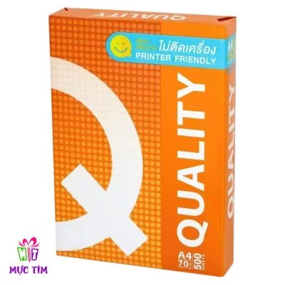 giấy a4 quality 70gsm