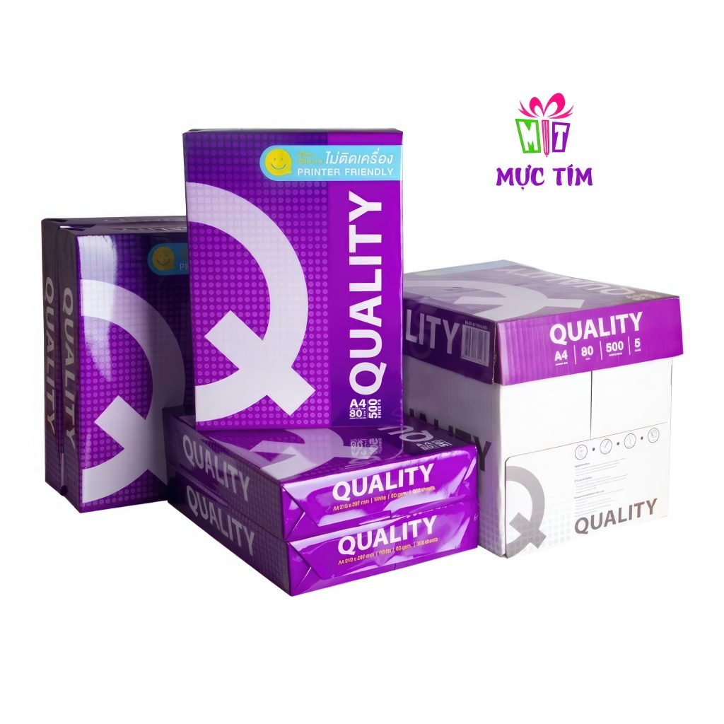 giấy a4 quality 80gsm