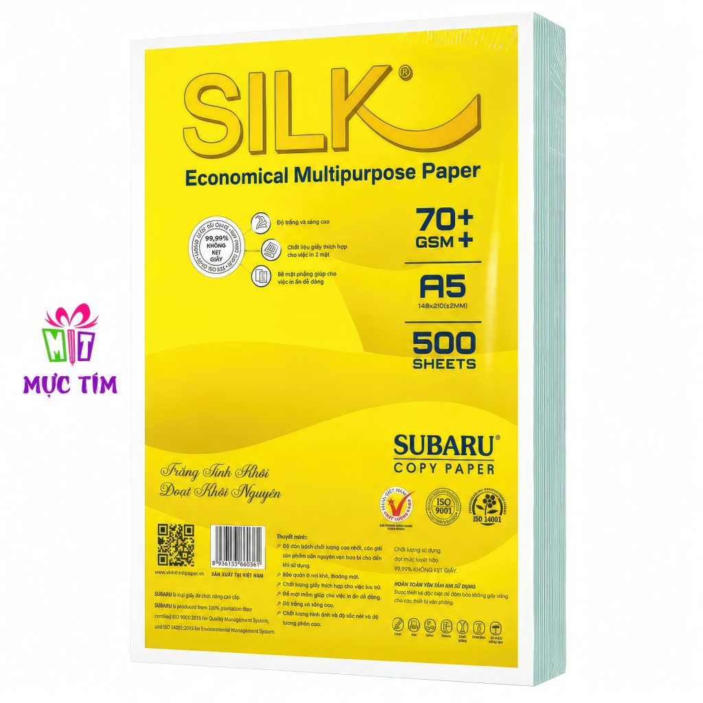 giấy a5 silk